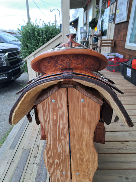 15" Billy Cook Longhorn Western Equitation Show Saddle