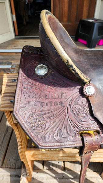 14.5" Maverick by Longhorn Barrel Racing Saddle