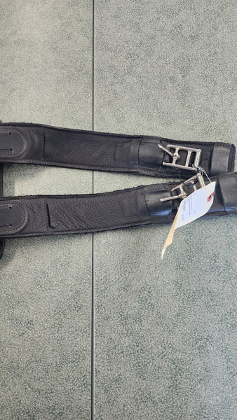 28" Wow H Style Leather Dressage Girth