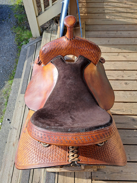 16" Hereford Tex Tan All Around Western Saddle