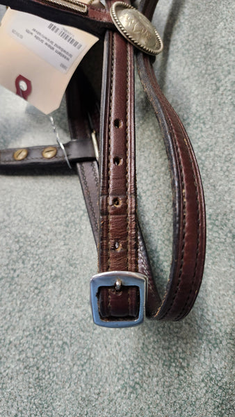 Western Show Bridle With Browband