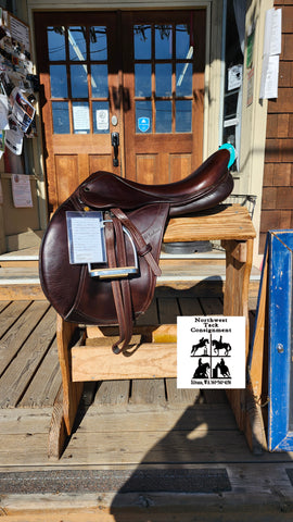 17.5" M. Toulouse senise Close Contact Jump Saddle