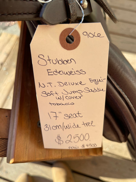 17” Stubben Edelweiss Jump saddle